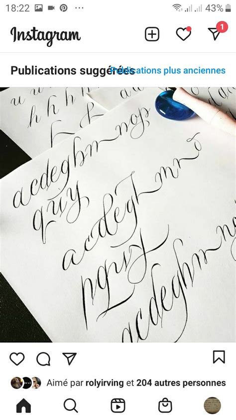 Pin Van Sheila Rees Op Calligraphy In