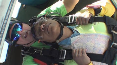 Linda Goes Skydiving At Chambersburg Skydiving Center In Chambersburg