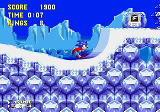 Ice Cap Zone - Ice Cap Zone - Gallery - Sonic SCANF