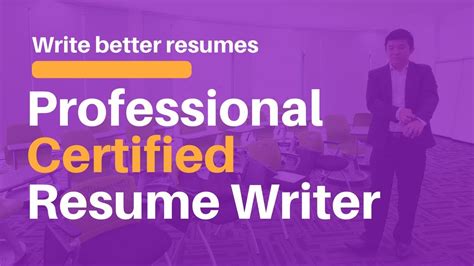 Certified Professional Resume Writing Service Youtube