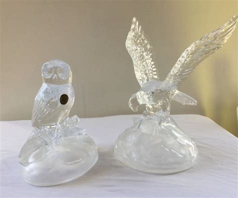Cristal d'Arques, two sculptures - Catawiki