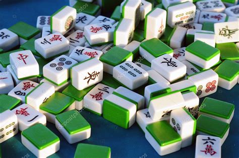 Mahjong tiles — Stock Photo © bbbbar #7129626