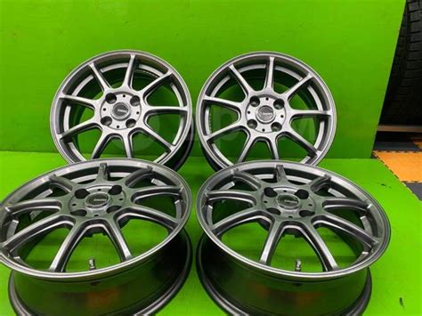 Диски из Японии Hot Stuff G speed R15 4 100 15 1 шт 4x100 5 20 кг литой 65 1 мм 4 шт