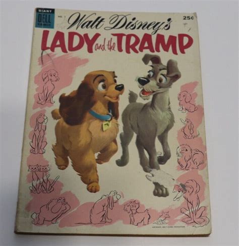 Walt Disneys Lady And The Tramp Gold Key International Comic