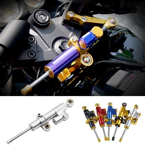 Universal Cnc Aluminum Adjust Motorcycle Steering Damper Moto Steer