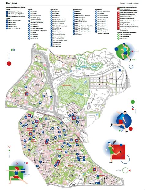 Mapa De Recursos Instalaciones Deportivas En Hortaleza Ayuntamiento