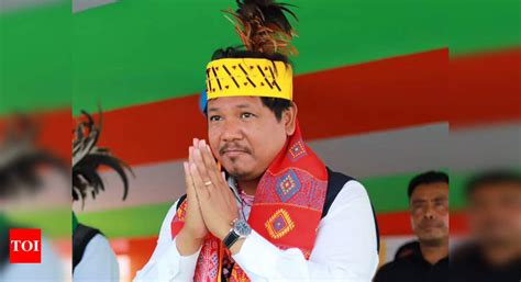 Meghalaya Polls Cm Sangma Calls Amit Shah Bjp To Support Npp To Form