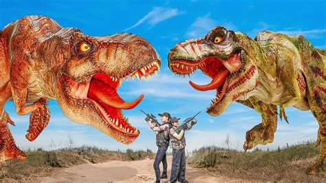 The Best Of Dinosaur Attack T Rex Vs Godzilla Dinosaur Battles In