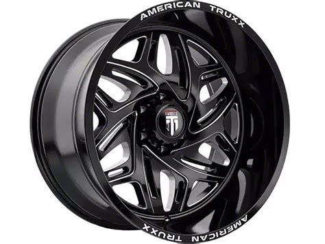 American Truxx Ram Euphoria Gloss Black Milled Lug Wheel X