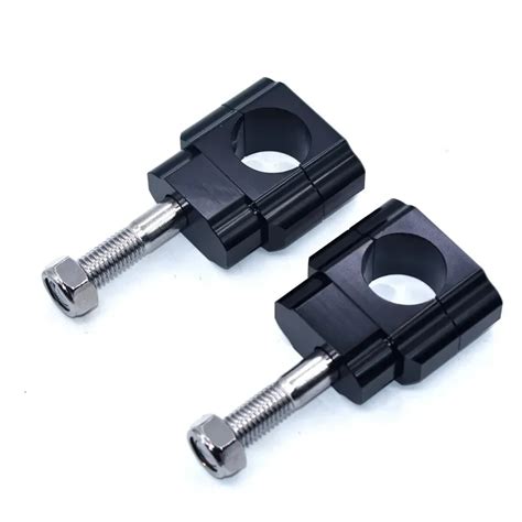 Handlebar Bar Mount Clamp Riser Adaptor 1 1 8 28mm Cnc Motorcycle For