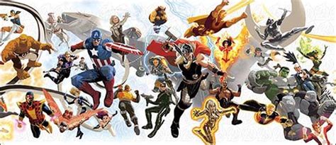 Daniel Acuna Illustrates 6 Foot Avengers 50th Anniversary Poster