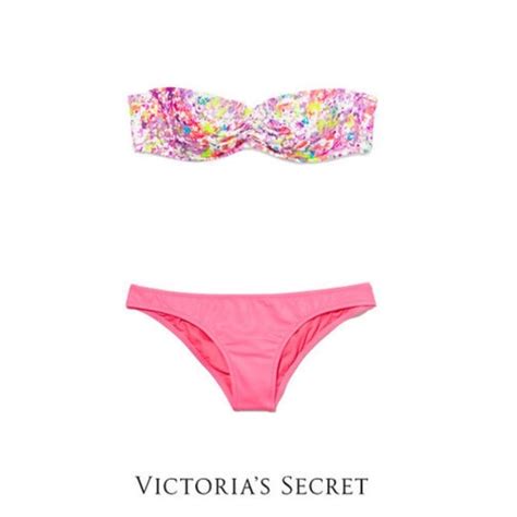 Victoria S Secret Swim Victorias Secret Strapless Push Up Bikini