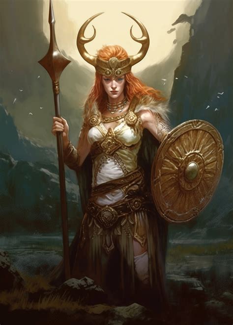 Frigg Norse Goddess Of Marriage And Fertility The Wife Of Odin And