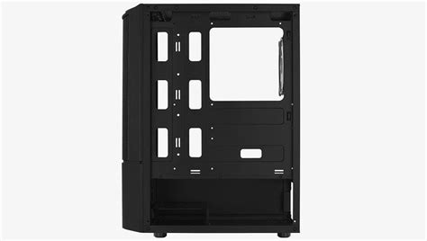 Aerocool Quantum Mesh-G-BK-V3 Mid-Tower Case (Black)