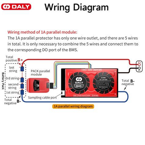 Wholesale 2022 High Quality Parallel Bms Lithium Daly Pack Parallel Bms Matching Instructions