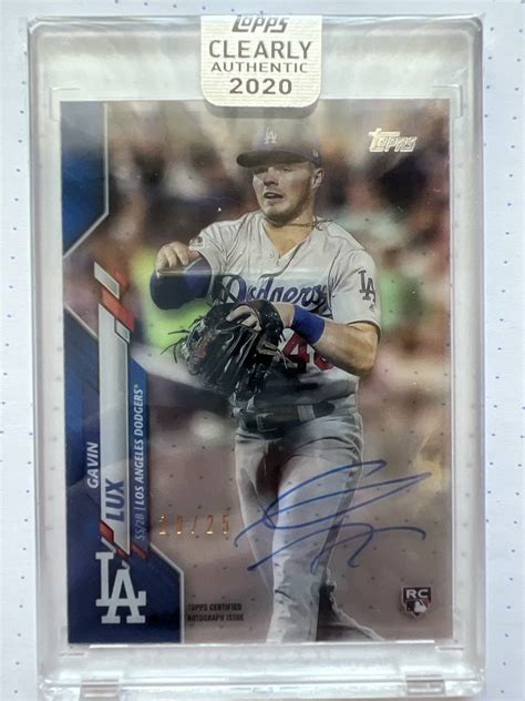 Yahoo オークション MLB 2020年 TOPPS CLEARLY AUTHENTIC Gavin Lu