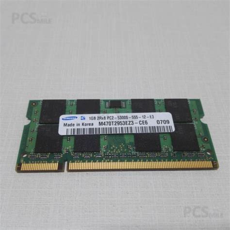 RAM Samsung 1GB 667MHz DDR2 PC2-5300S M470T2953EZ3-CE6 | eBay