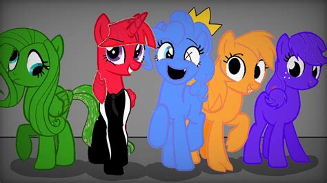 My little rainbow friends(edit) by AaliyahBerrys on DeviantArt