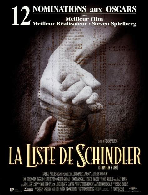 La Liste De Schindler Steven Spielberg