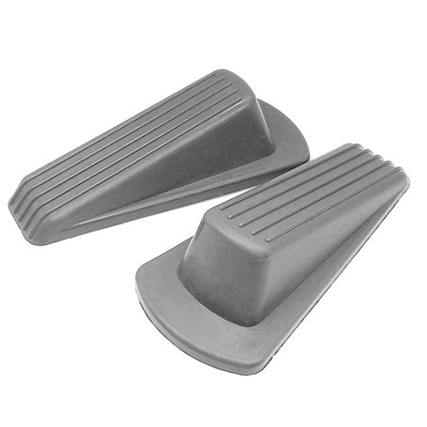 Washranp 2Pcs Door Stopper,Heavy Duty Extra Large Rubber Door Bottom Stoppers Non-Scratching ...