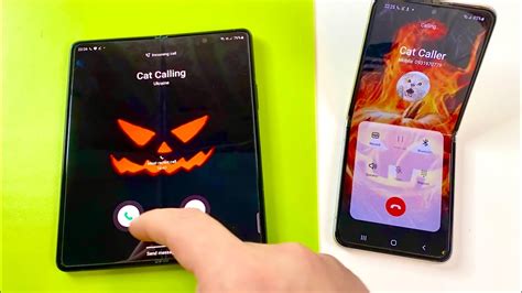 Halloween Incoming Calls And Outgoing Calls Samsung Galaxy Z Fold