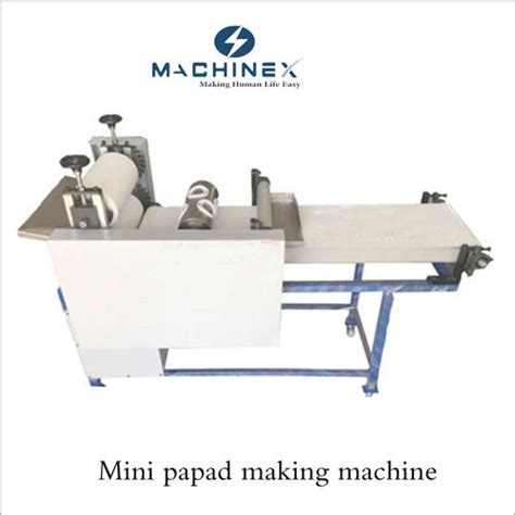 Mini Papad Making Machine At Best Price In New Delhi Machine X Industries