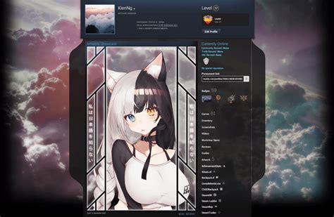 Violet Steam Profile Design By Boring Schultz On Deviantart Artofit