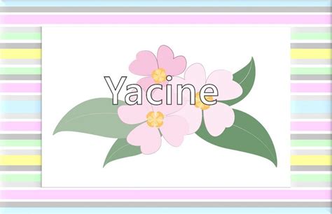 Yacine - What does the girl name Yacine mean? (Name Image)