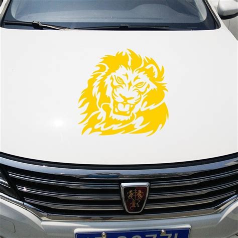 China Custom Lion Head Logo Car Body Sticker Manufacturers, Suppliers ...