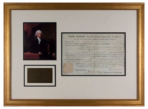 Proper Framing Of Historical Documents Autographs And Other Antique P