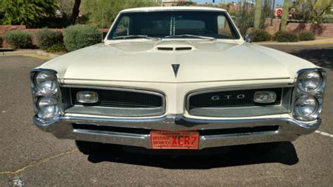 1966 Pontiac Gto Unrestored Survivor 4 Speed For Sale Pontiac Gto