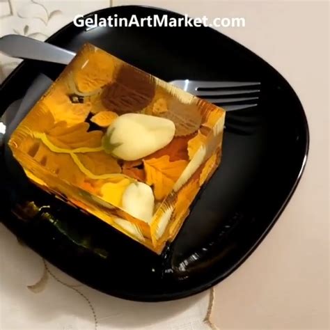 Autumn themed gelatin cake – Artofit