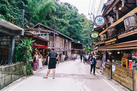 Chiang Mai Thailand November Ban Mae Kampong Village Is