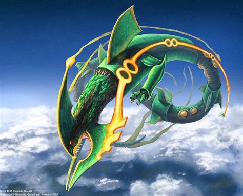 Mega Rayquaza Mega Rayquaza Pokemon Rayquaza Cool Pokemon Wallpapers