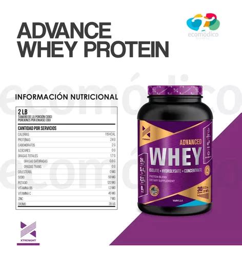 Suplemento En Polvo Xtrenght Nutrition Advanced Advanced Whey Protein