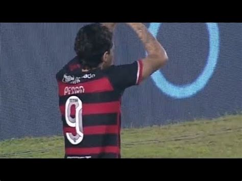 PEDRO FAZ 3 GOLS NA PARTIDA FLAMENGO 3 X 0 BANGU GOLS DA PARTÍDA