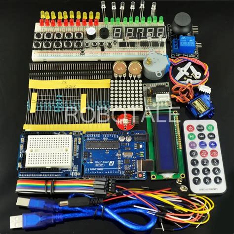 Kit de iniciación para arduino uno r3 conjunto de aprendizaje