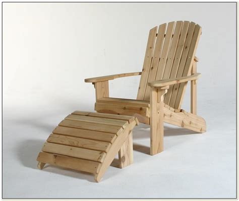 Adirondack Chair Plans With Footrest White Pine For Woodworking