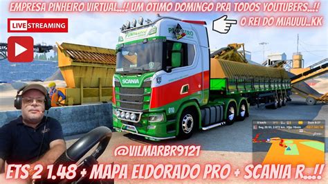 Scania R Mapa Eldorado Pro 2 672 KM Em Live ETS 2 1 48