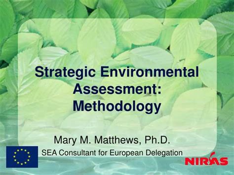 Ppt Strategic Environmental Assessment Methodology Powerpoint