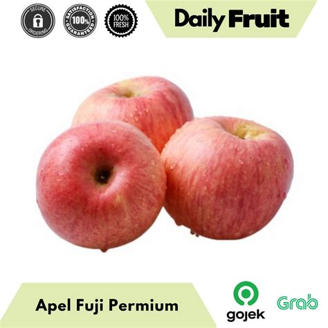 Jual Buah Segar Apel Fuji Premium Manis Fresh 1 Kg Berkualitas Packing