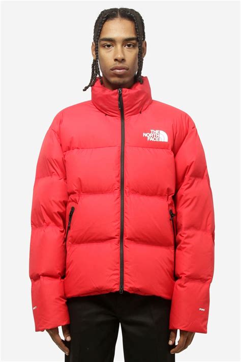 The North Face Nuptse Rmst Down Jacket In Red For Men Lyst UK