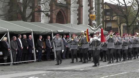 Teil 7 7 Ausmarsch der Ehrenformation Gelöbnis 23 03 2023 Kandel