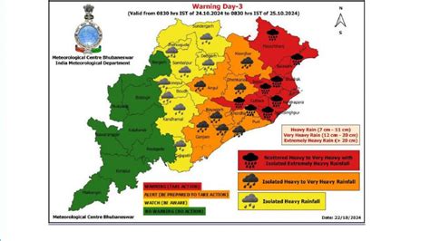 Cyclone Dana Imd Issues Red Alert For Heavy Rainfall In Odisha