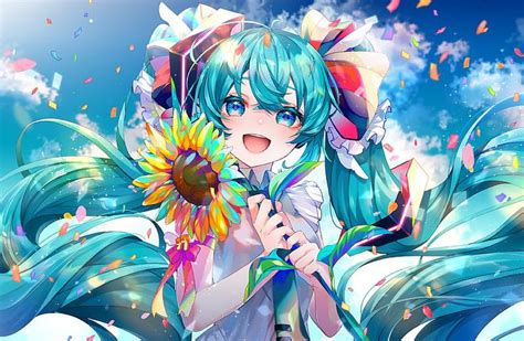 Anime Vocaloid Hatsune Miku Fondo De Pantalla HD SmartResize