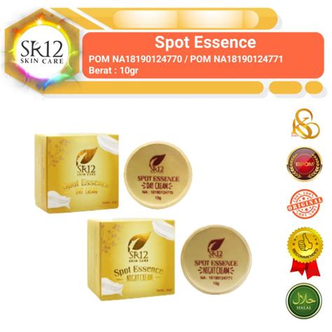 Jual Sr Spot Essence Day Night Tumpas Bekas Jerawat Flek Hitam