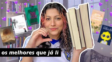 meus livros favoritos de cada gênero YouTube