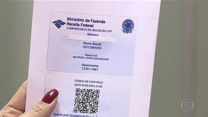 Nome Social Receita Federal - Governo define que clientes poderão ter o nome social impresso nas ...