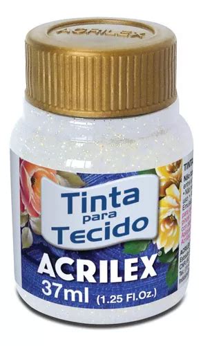 Tinta Tecido Gliter Cristal 37ml MercadoLivre