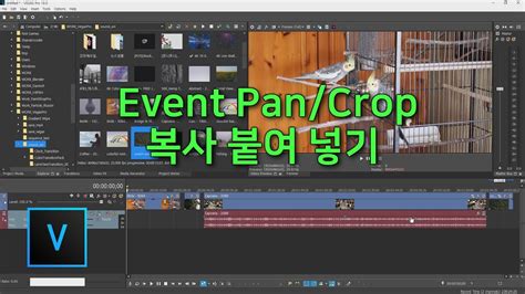 Event Pan Crop Vegas Pro Tutorial Youtube